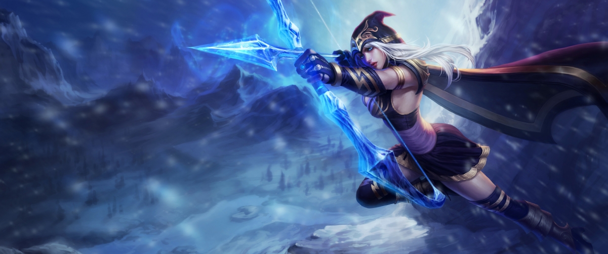 LOL Ice Shooter 3440x1440 Wall
