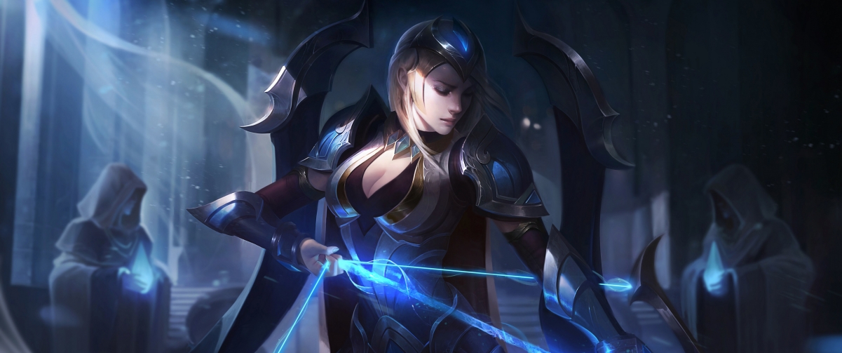 LOL Champion Arrow Ashe 3440x14