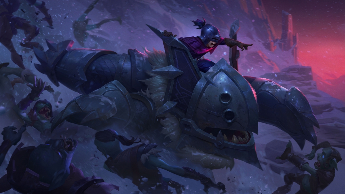 LOL Siege Behemoth Nunu 4k Wallpaper