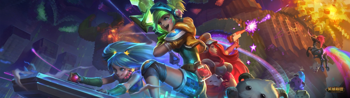 5 original paintings of lol video game series skins