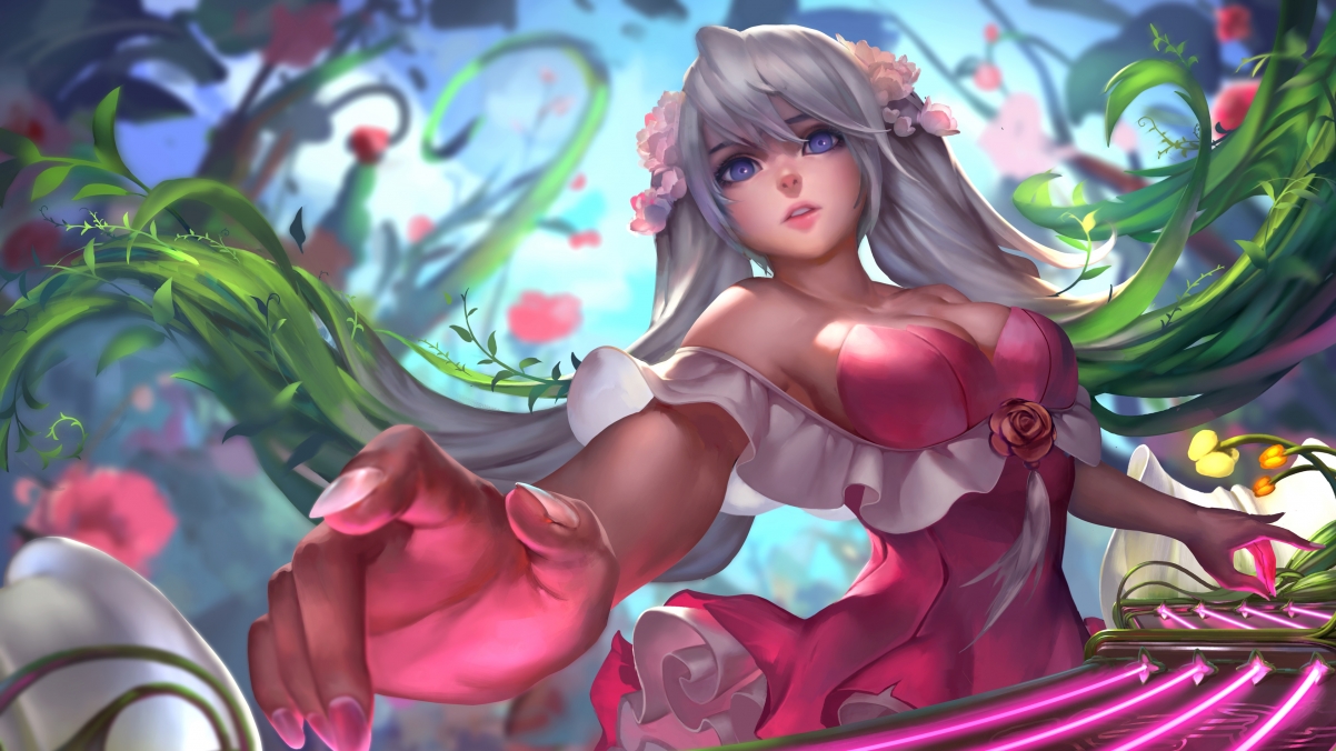 lol League of Legends Piano Girl 3840x