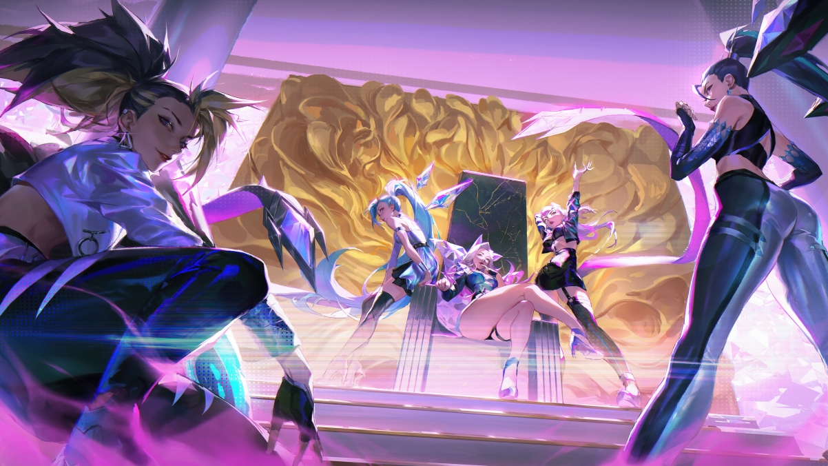 LOL KDA girl group KDA ALL OU