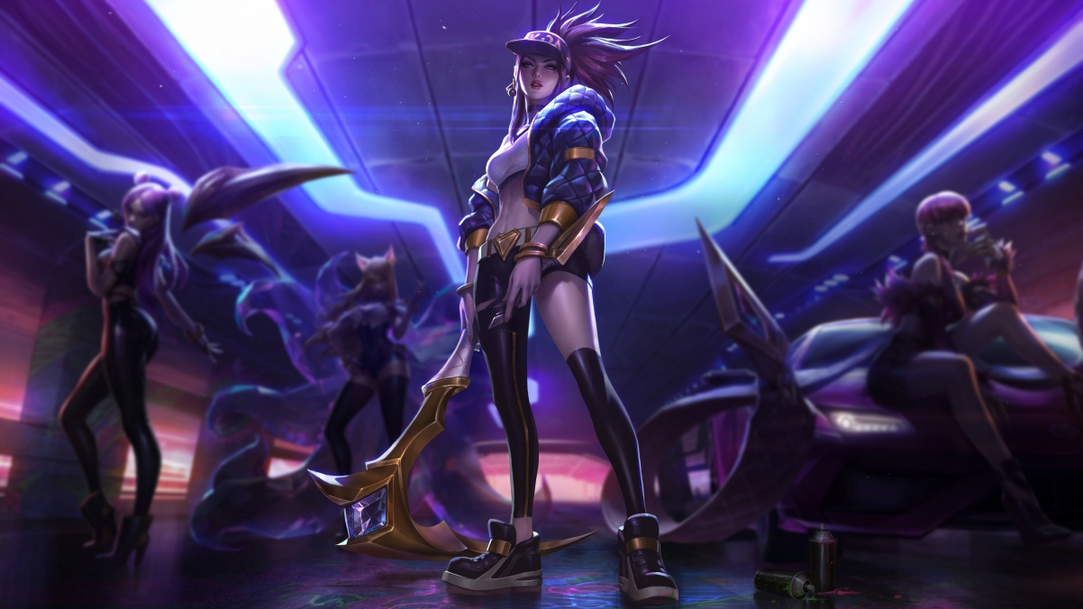 kda Akali League of Legends Akali