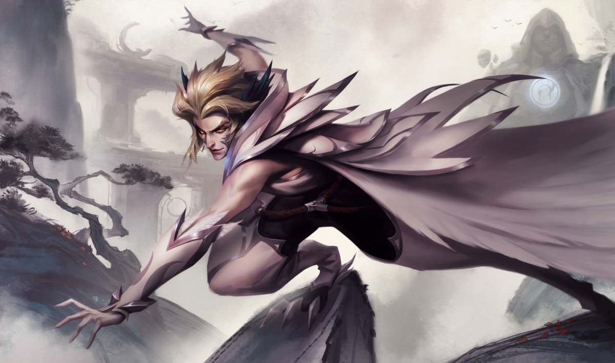 iG Luo iG Champion Skin Original Painting 4k Wall