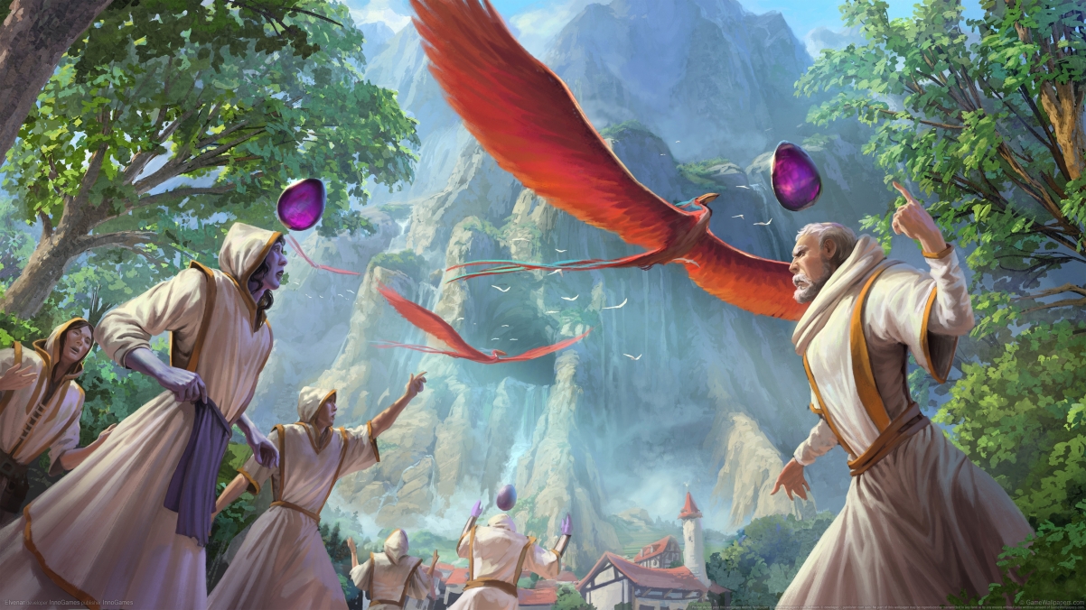 Elvenar 4k game wallpaper