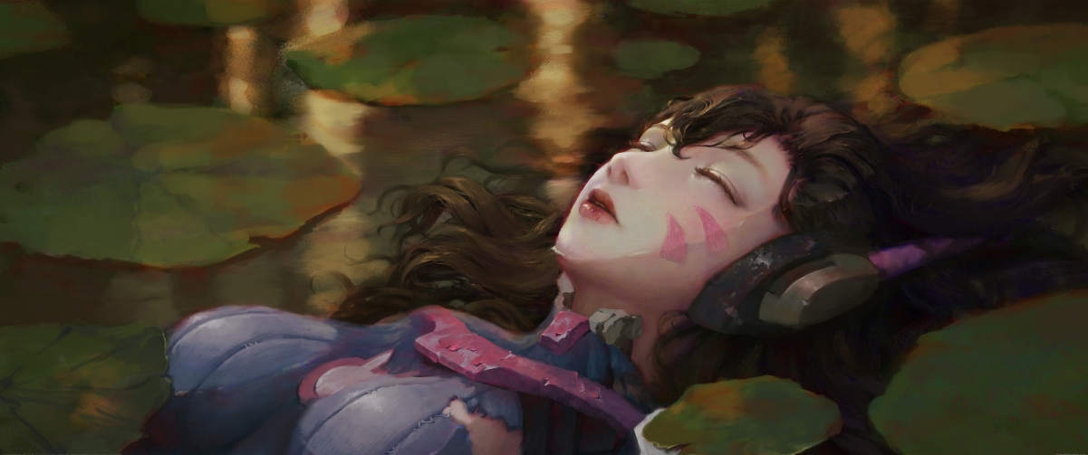 dva overwatch water lotus 34