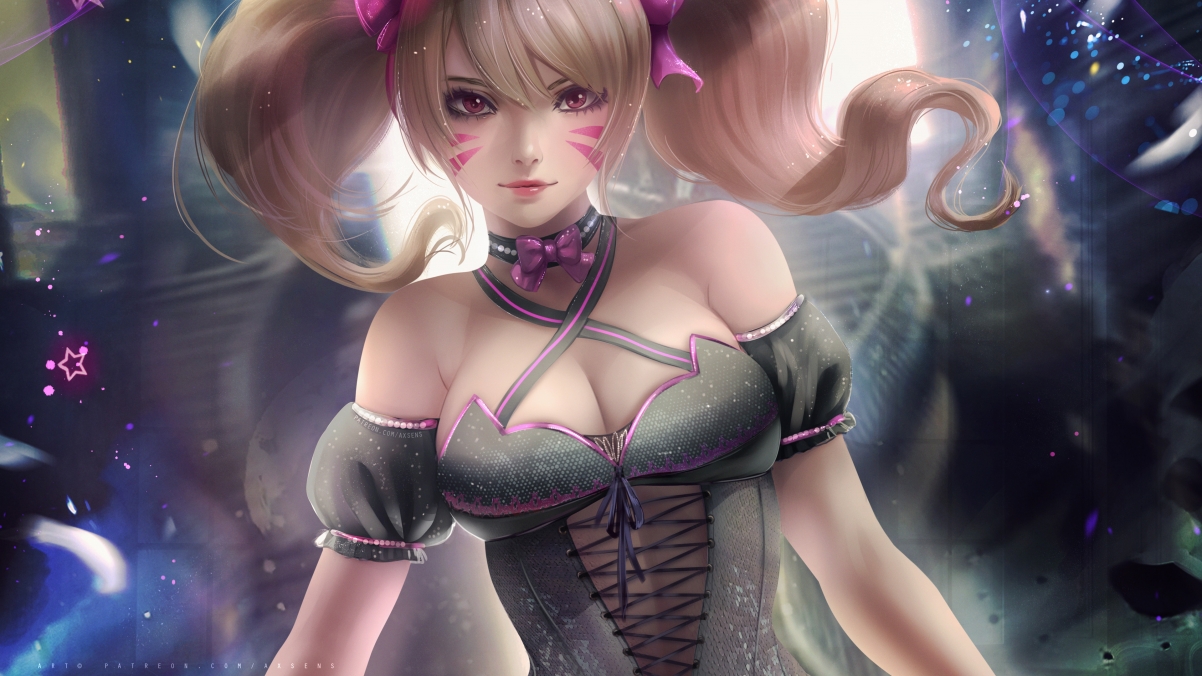 DVA Black Skirt 4k Game Wallpaper