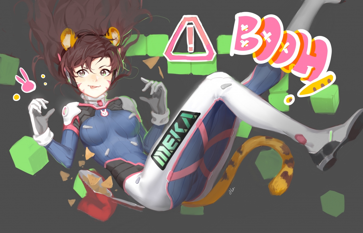 dva illustrator 4k wallpaper
