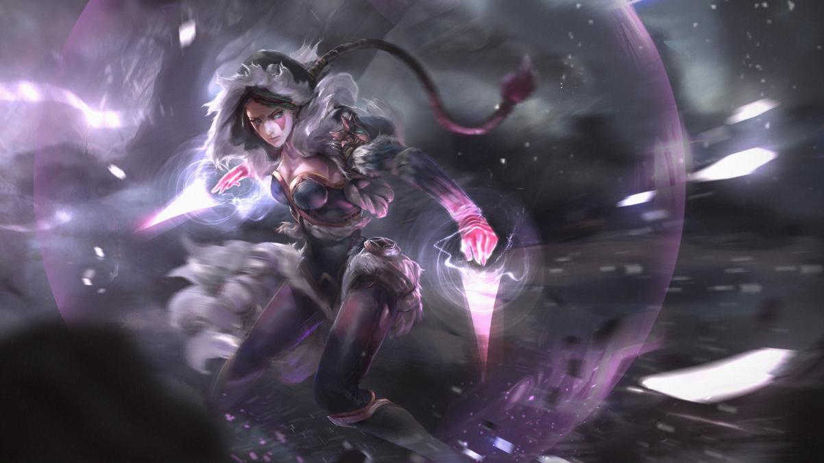 Dota 2 Templar Assassin Luna 4k Wallpaper