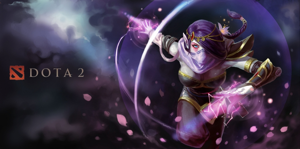 dota2 TA masked beauty 4K wall
