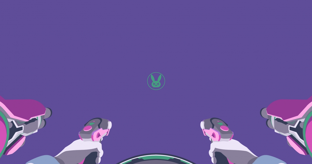 D.VA minimalism 4k wallpaper