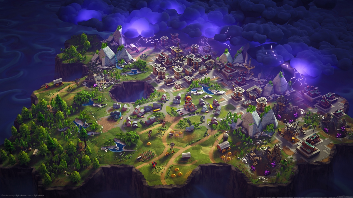 [Fortress Night] 4k game scenery