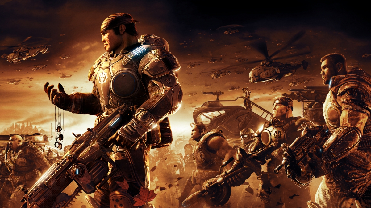 Gears of War 2 4K game wallpaper