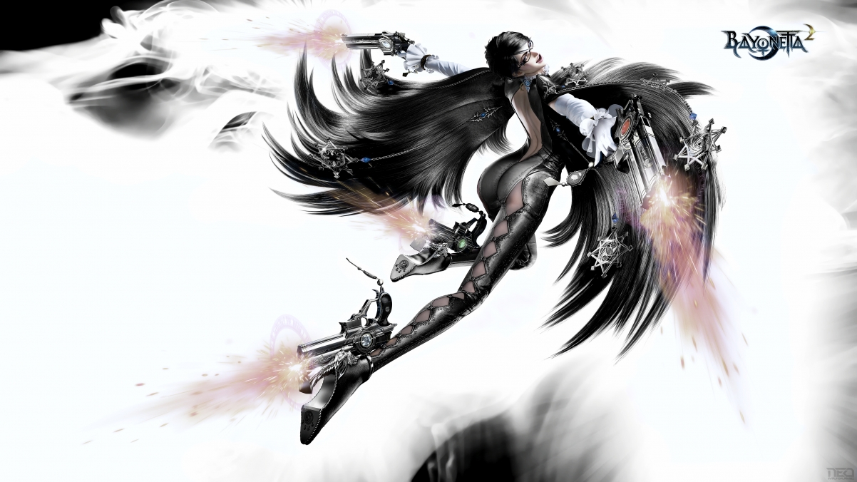 Bayonetta 2 4K game wall