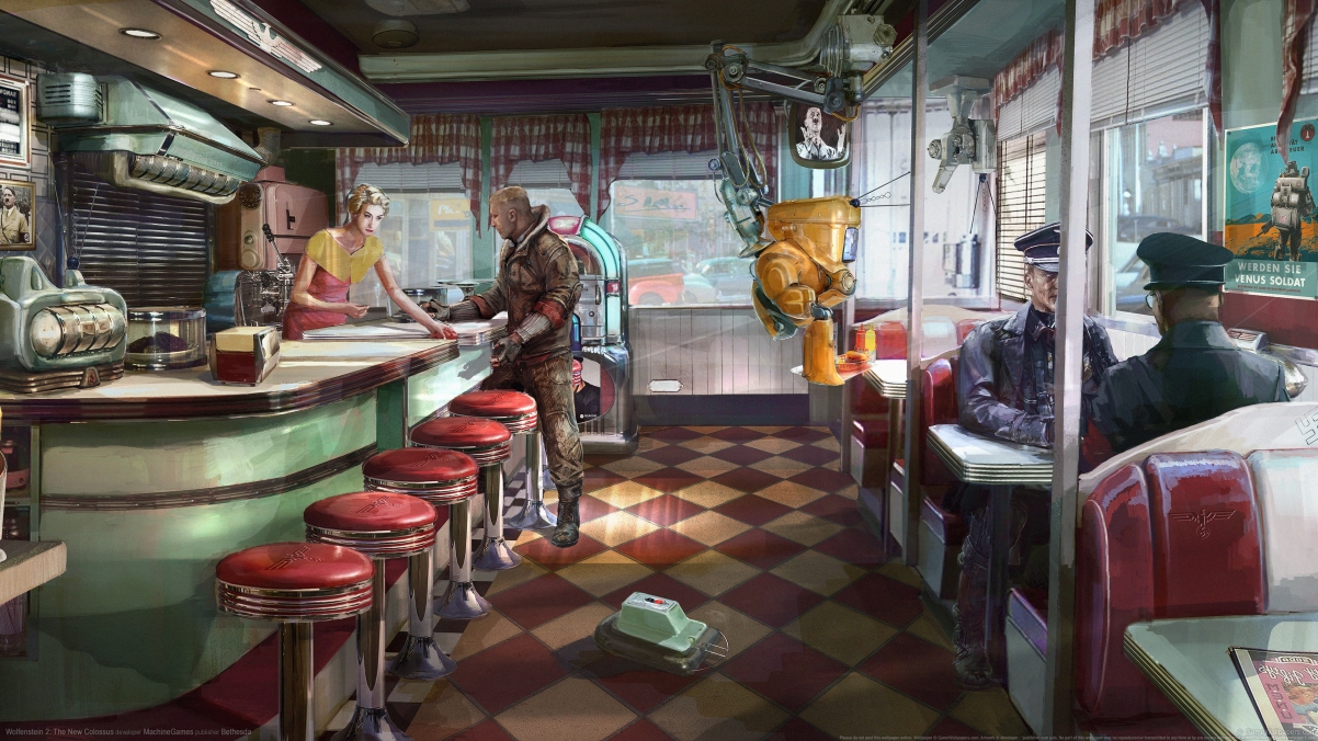 Wolfenstein 2: The New Giant Wo