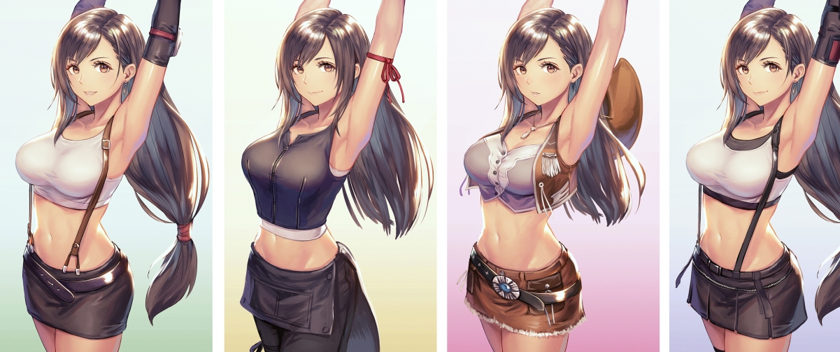 Final Fantasy Seven Tifa 3440x144