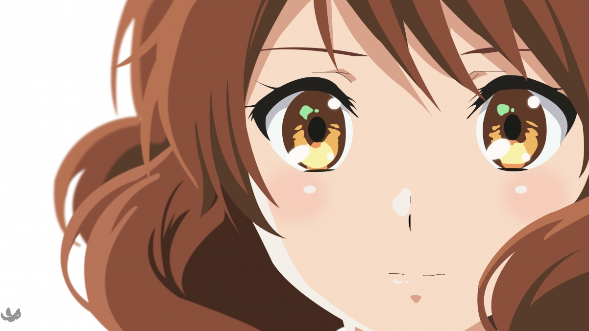 Brown hair eyes anime girls 4K