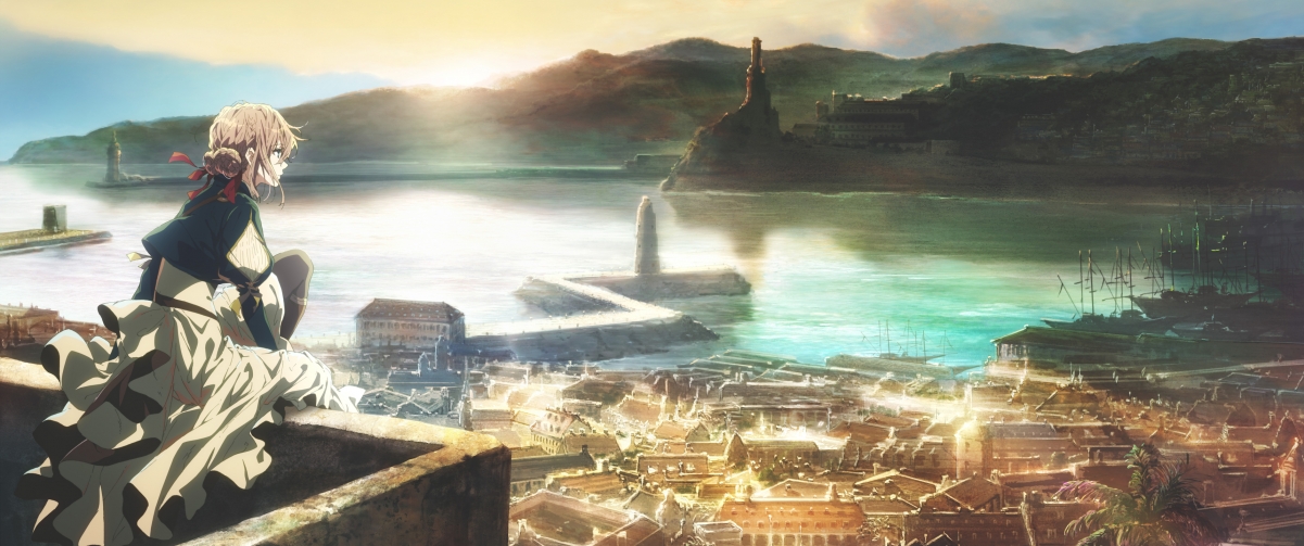 Violet Evergarden 3440x144