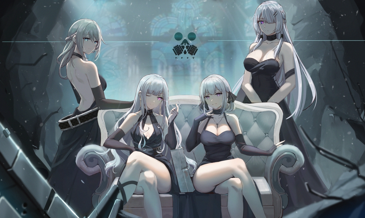 Professional Team Girls Frontline 4k Anime