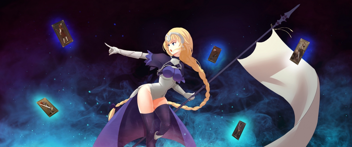 Joan of Arc 3440x1440 Anime Wallpaper