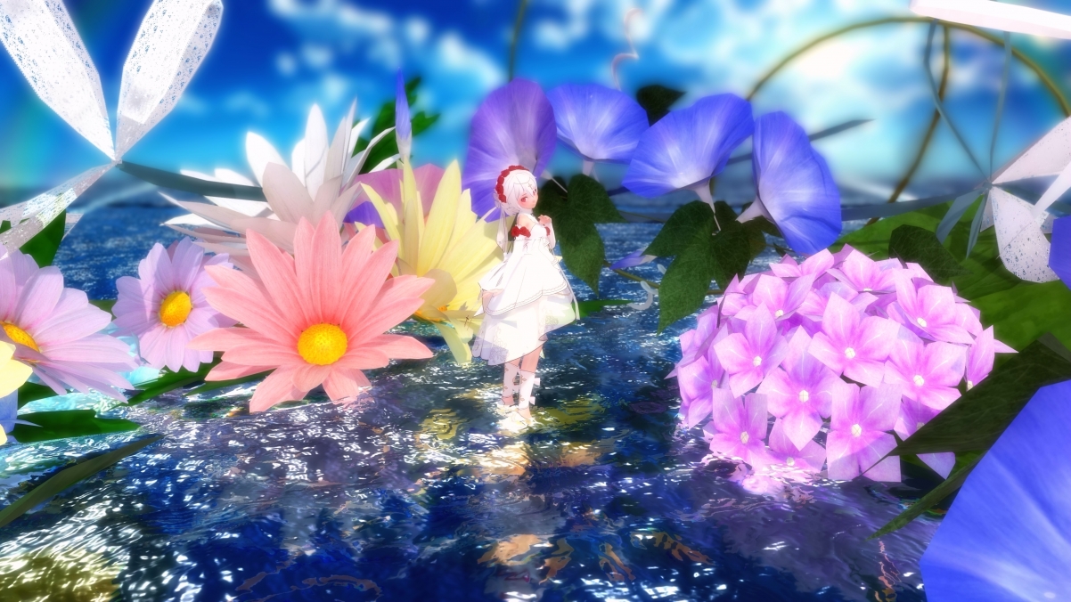 Moonlight Flower Marriage 4k Wallpaper