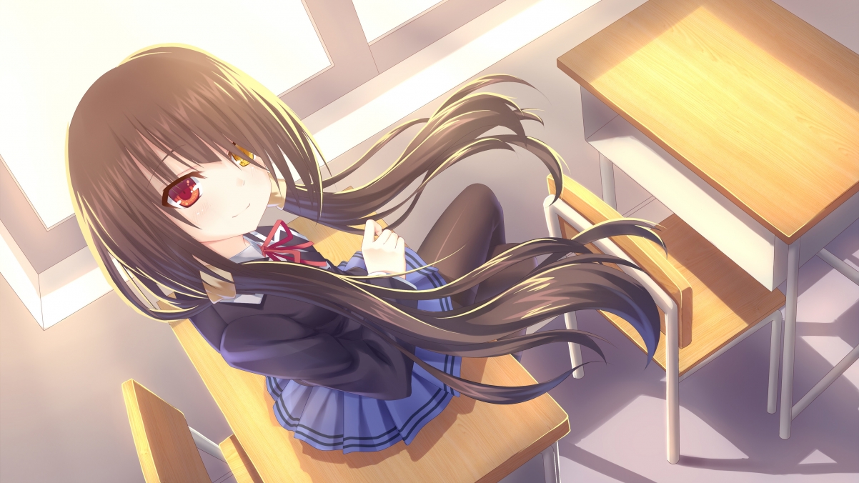 Date A Fight School Girls 4k Wall