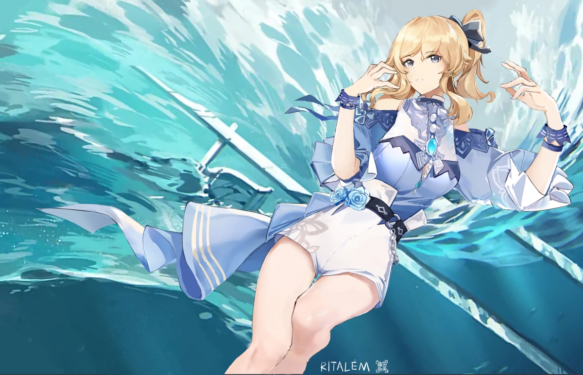 Former Shenqin Head Swimsuit Carved Sunny 4k Wall