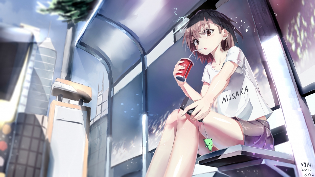 Misaka Mikoto 4k Anime Wallpaper