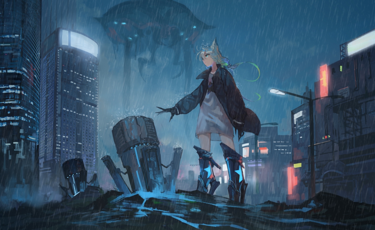 Rain-P Station Painter Fujiwara Seaweed 4k Insert
