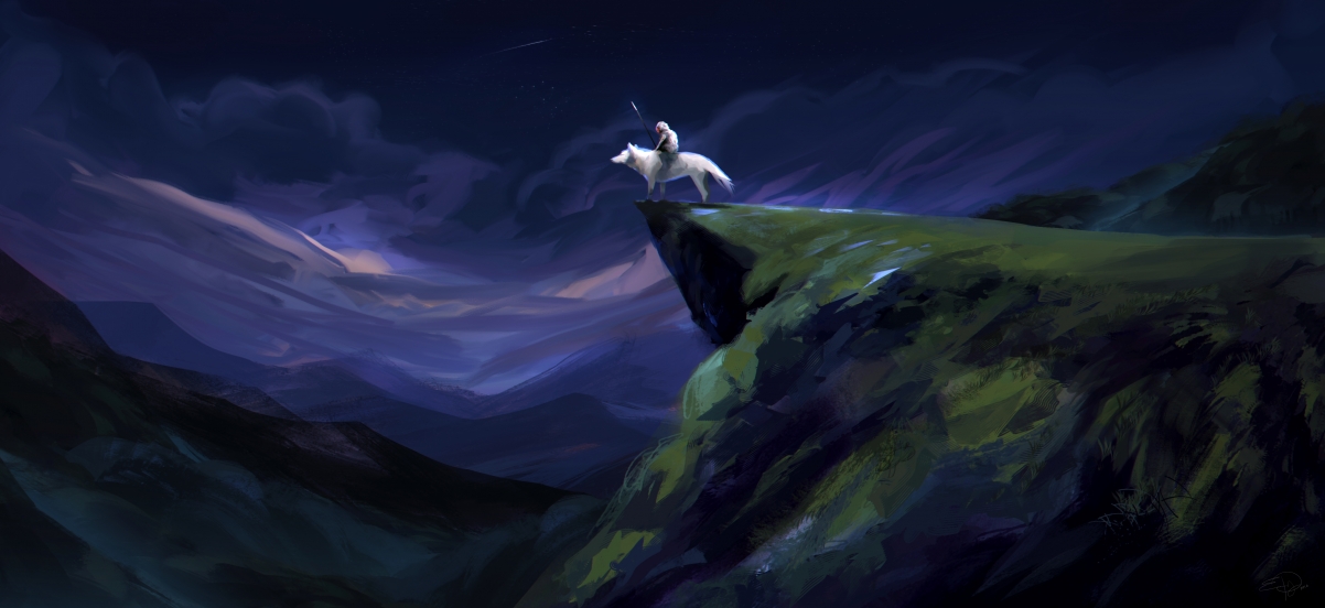 Princess Mononoke Hand-painted 4K Anime Wallpaper