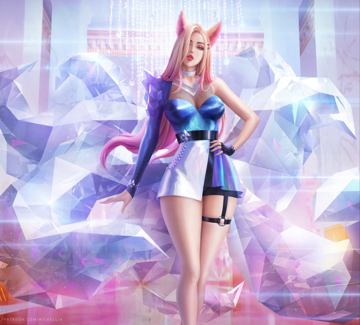 League of Legends LOL Nine Tailed Monster Fox