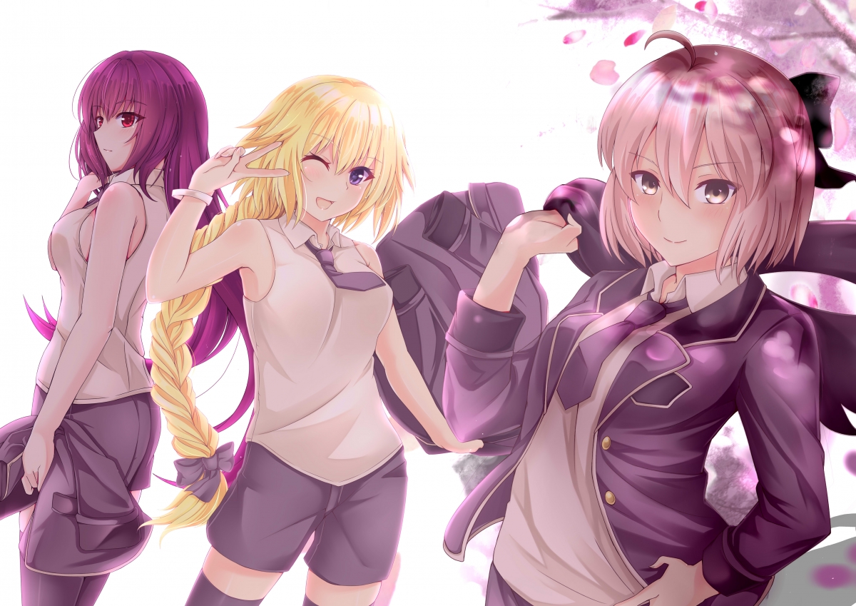 Heroic Academy fate 4k animation wall