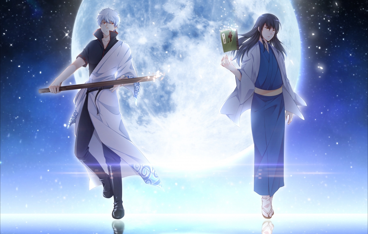 Gintama Gin Katsura Kotaro 7k Action