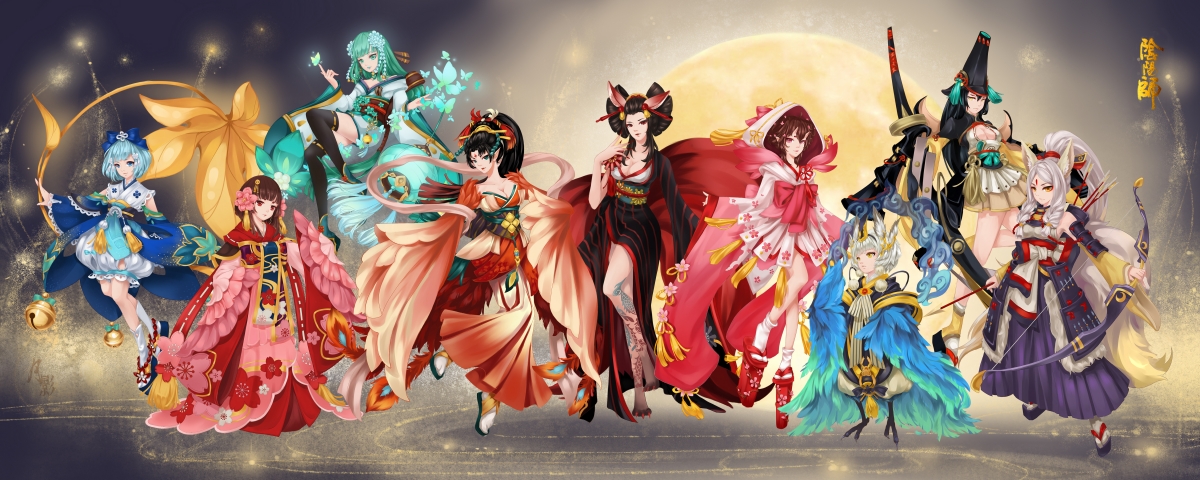 Onmyoji micro group portrait fandom