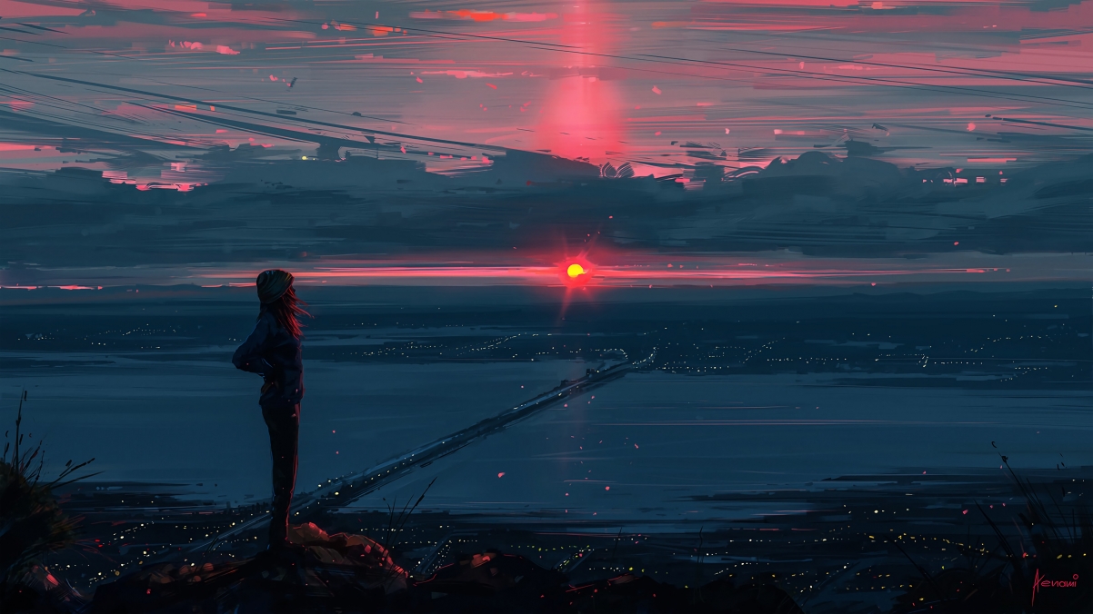 Art station dreamer 4k beautiful anime