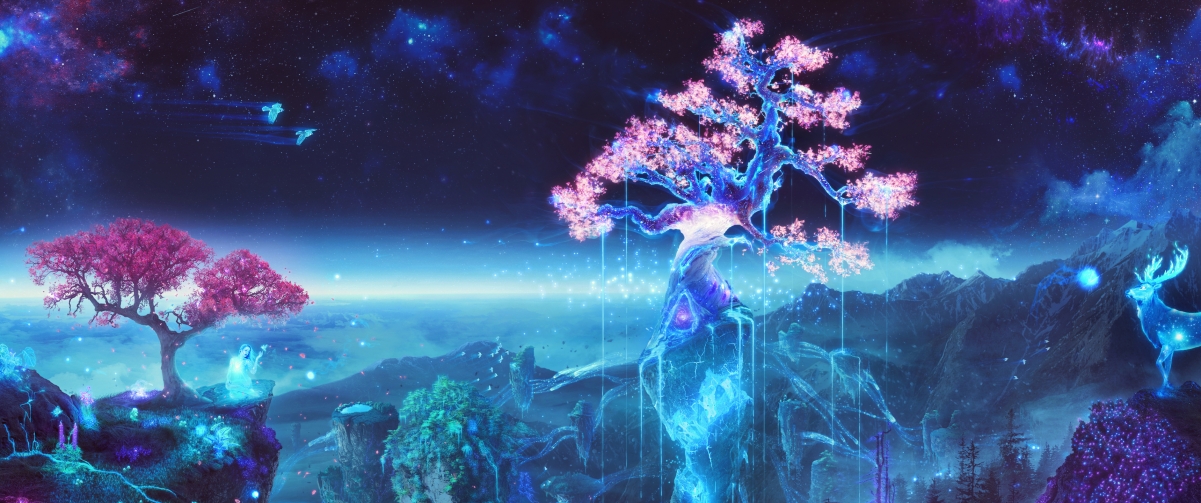 Tree of Eden Soul with Fish Screen 3440