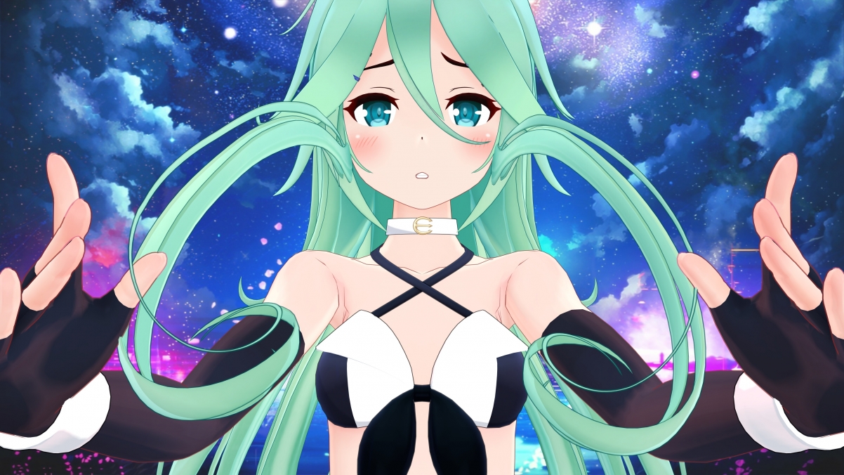 Galaxy Miku Hatsune Miku 4k Anime