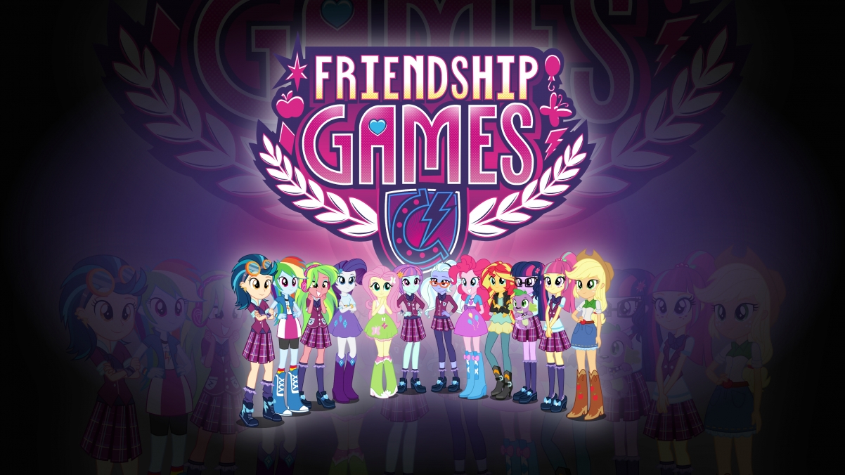 My Little Pony Friendly Games 4k Wall