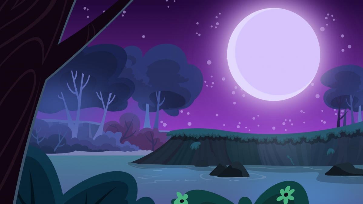 My Little Pony Night Animation Scenery 8
