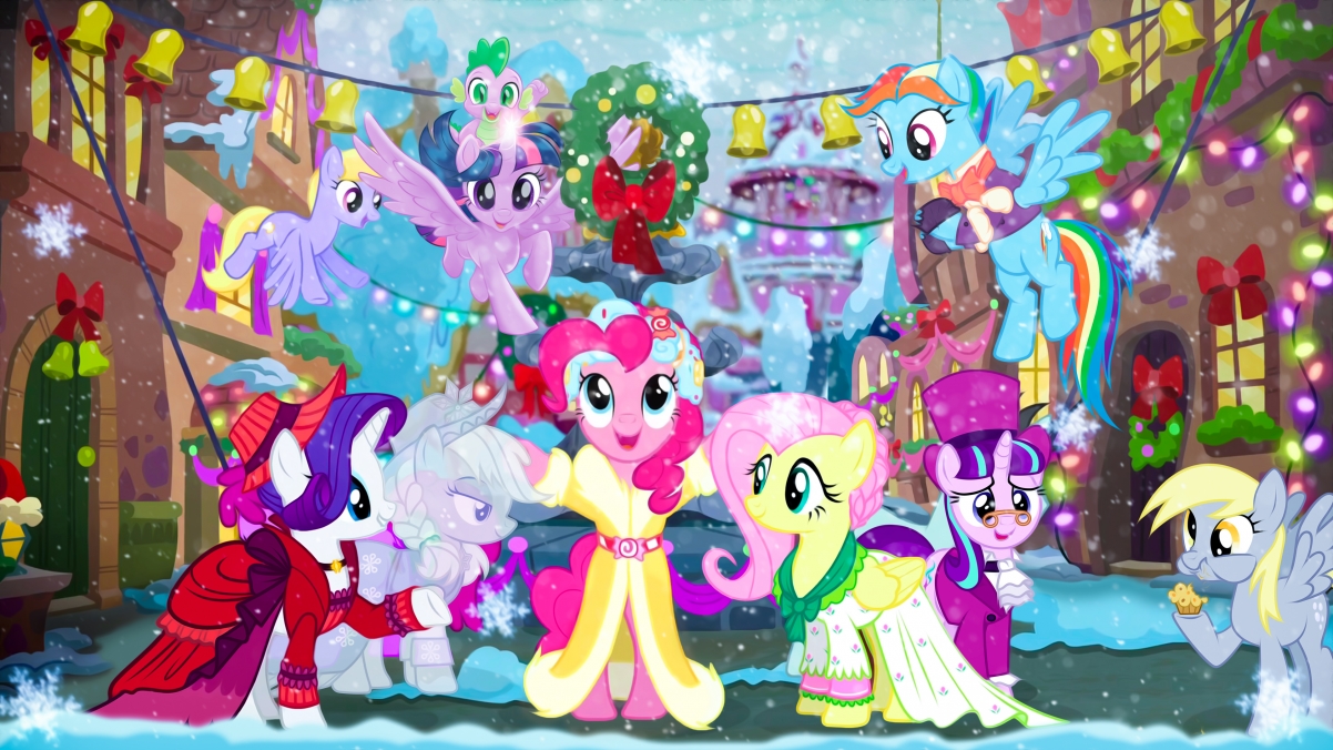 Warm Christmas at My Little Pony