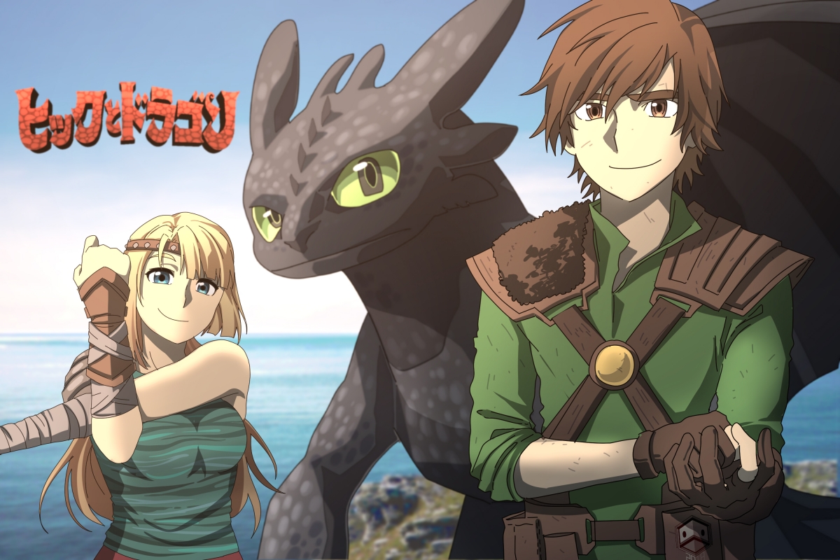 Dragons anime wallpaper