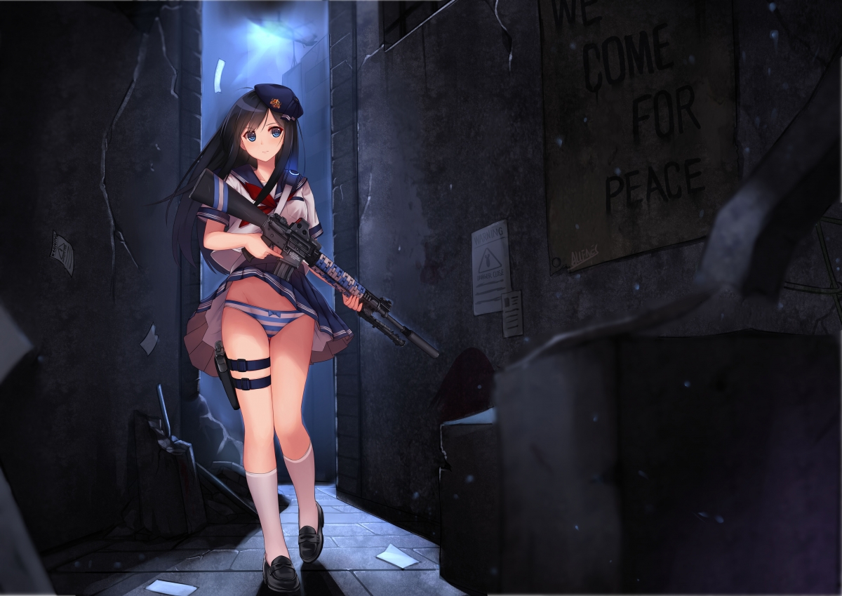 Alley Girls Frontline Warrior Two Dimensions