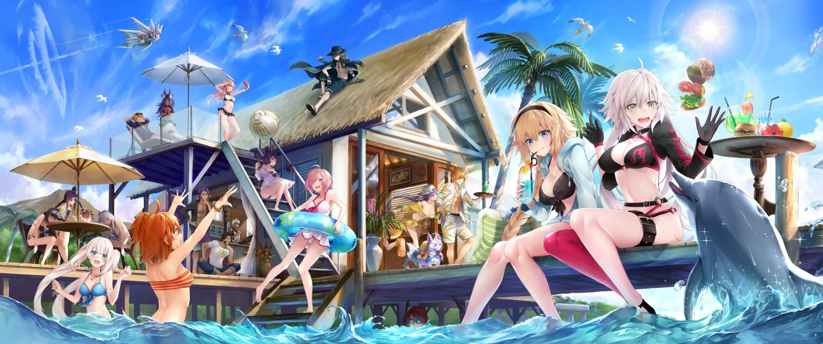 Summer Holidays Joan of Arc (Fate) Seaside