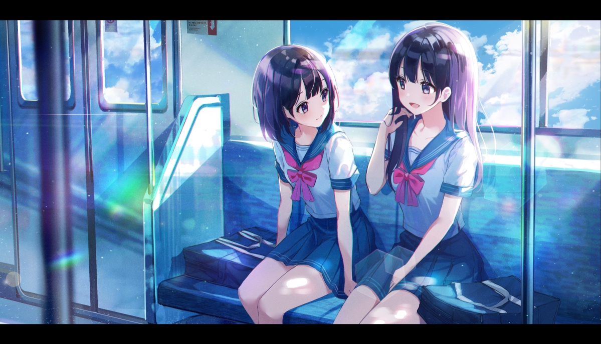 Summer girl student