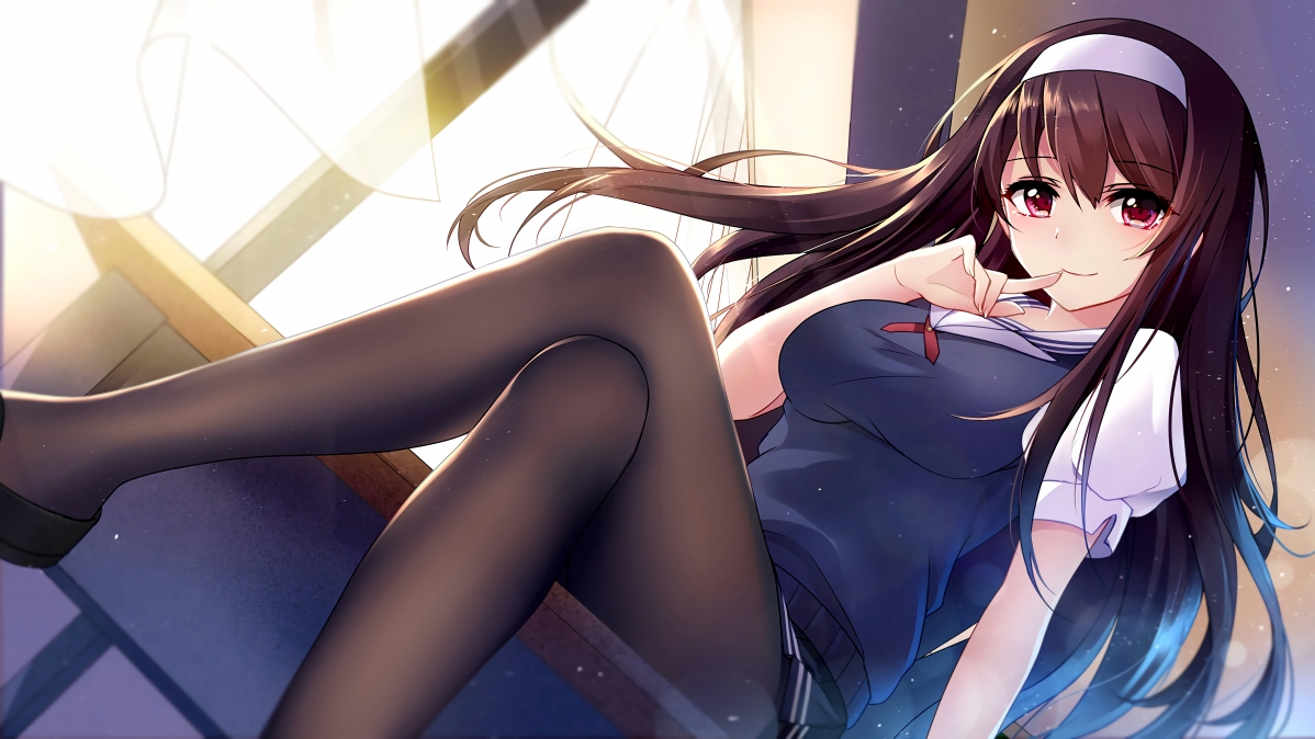 Kasumigaoka Shiba-senpai 8k Anime Wall