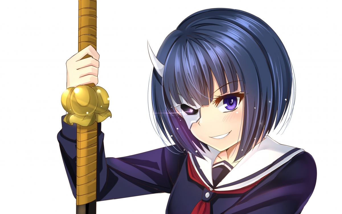 Armed Girl Anime 4K Wallpaper