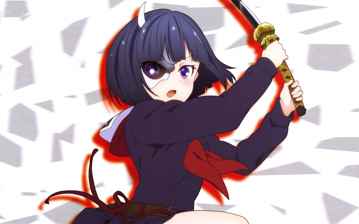 Armed Girl 4K Anime Wallpaper