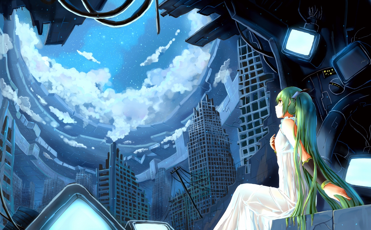Night city nebula VOCA