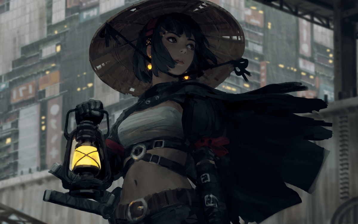 Anime girl 4k wallpaper
