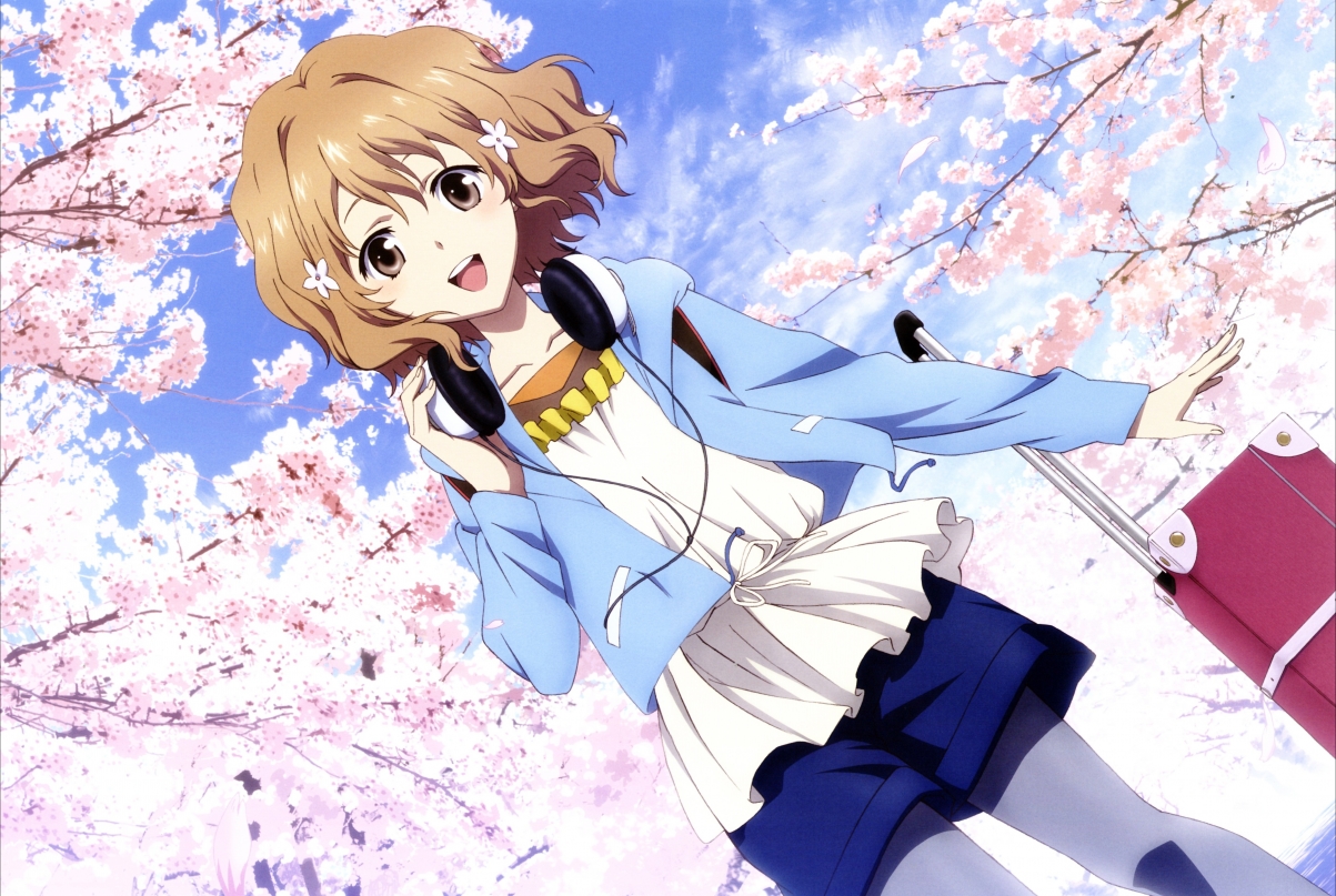 Peach blossom luggage out 4K animation wall